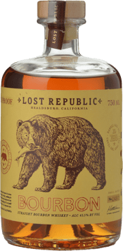 LOST REPUBLIC 45.5% ABV Bourbon, Sonoma County NV Bottle image number 0