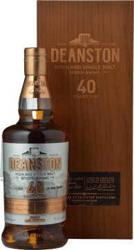 DEANSTON 40 Years Old Cask Strength 45.6% ABV, The Highlands NV 700ml image number 0