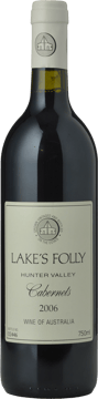 LAKE'S FOLLY Cabernets, Hunter Valley 2006 Bottle image number 0