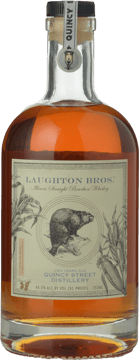 QUINCY STREET DISTILLERY Laughton Bros. 2 Year Old Straight Bourbon 45.5% ABV Bourbon, Illinois Valley NV Bottle image number 0