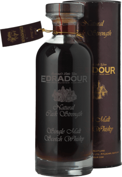 EDRADOUR Natural Cask Strength 57.1% ABV, The Highlands NV 700ml image number 0