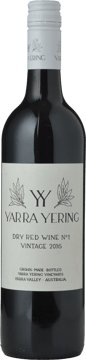 YARRA YERING Dry Red Wine No.1 Cabernets, Yarra Valley 2016 Bottle image number 0