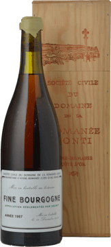 DOMAINE DE LA ROMANEE CONTI, Fine Bourgogne 1987 Bottle image number 0