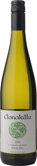 CLONAKILLA Riesling, Canberra District 2016