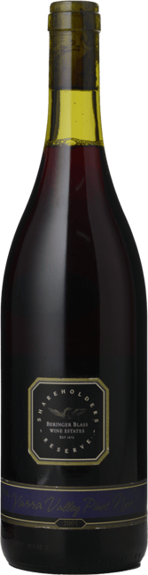 BERINGER BLASS Shareholders Reserve Pinot Noir, Victoria 2001