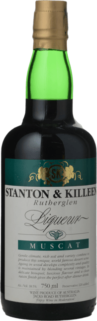 STANTON & KILLEEN WINES Liqueur Muscat, Rutherglen NV
