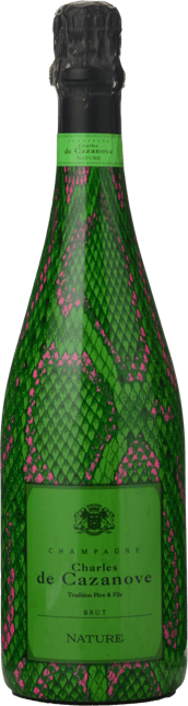 CHARLES DE CAZANOVE Nature Brut , Champagne NV
