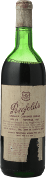 PENFOLDS Bin 58 Cabernet Shiraz, Kalimna 1961 Bottle image number 0