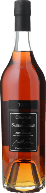 CHATEAU SANDEMAGNAN Michel Guerard 40.5% ABV, Bas Armagnac 1983