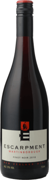 ESCARPMENT VINEYARD Regional Blend Pinot Noir, Martinborough 2018 Bottle image number 0