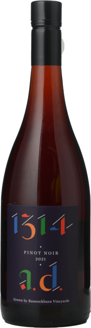 BANNOCKBURN VINEYARDS 1314 A.D Pinot Noir, Geelong 2021