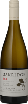 OAKRIDGE ESTATE 864 Funder & Diamond Vineyard Drive Block Chardonnay, Yarra Valley 2020 Bottle image number 0