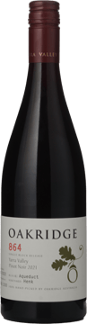 OAKRIDGE WINES 864 Aqueduct Block Henk Vineyard Pinot Noir, Yarra Valley 2021 Bottle image number 0