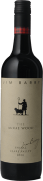 JIM BARRY WINES McRae Wood Shiraz, Clare Valley 2018 Bottle image number 0