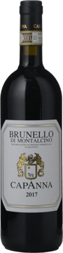 CAPANNA , Brunello di Montalcino DOCG 2017 Bottle image number 0
