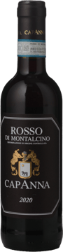 CAPANNA , Rosso di Montalcino DOC 2020 Half Bottle image number 0