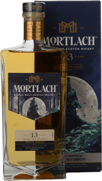 MORTLACH 13 Year Old Special and Rare Single Malt Scotch Whisky 55.9% ABV, Speyside NV 700ml image number 0
