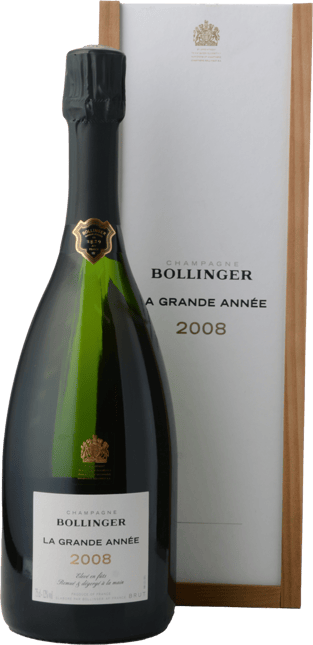 BOLLINGER La Grande Annee Brut, Champagne 2008