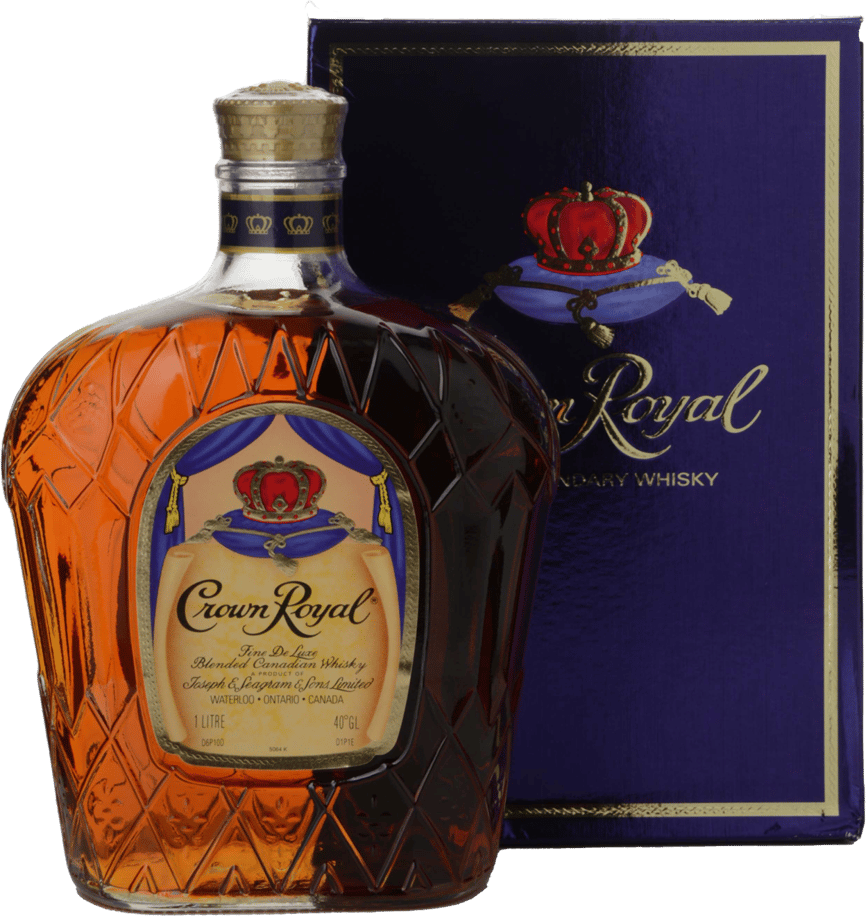 SEAGRAMS Crown Royal Whisky 40% ABV, Canada NV | Langton's Fine Wines