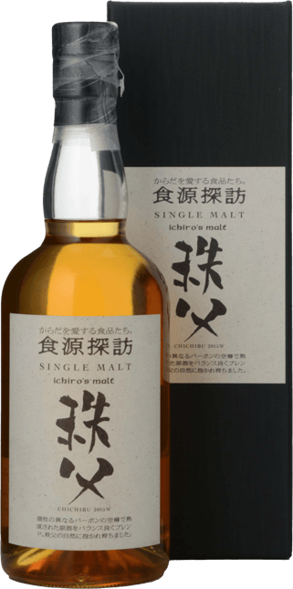CHICHIBU WHISKY DISTILLERY Ichiro's Malt 62%Abv Single Malt Whisky, Saitama Prefecture 2015