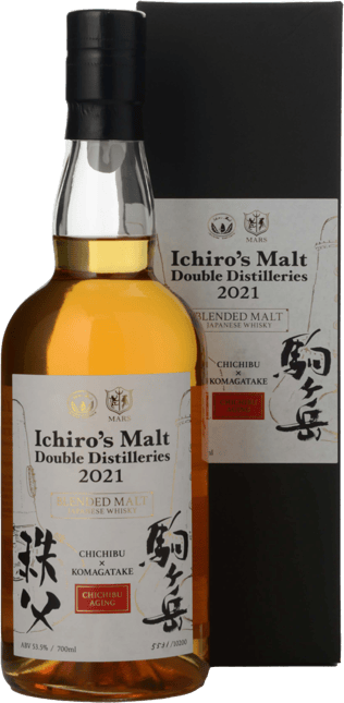 CHICHIBU WHISKY DISTILLERY Ichiro's Malt Double Distilleries 53.5% ABV Blend Malt, Japan NV