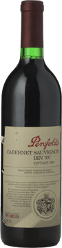PENFOLDS Bin 707 Cabernet Sauvignon, South Australia 1993 Bottle image number 0