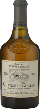 DOMAINE BERTHET-BONDET Chateau-Chalon, Jura 2002 620ml bottle image number 0