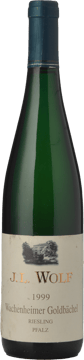 J.L. WOLF Wachenheimer Goldbachel Riesling-Spatlese, Pfalz 1999 Bottle image number 0