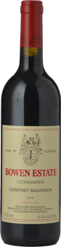 BOWEN ESTATE Cabernet Sauvignon, Coonawarra 2016 Bottle image number 0