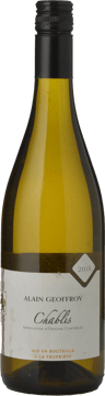 ALAIN GEOFFROY, Chablis 2018 Bottle image number 0