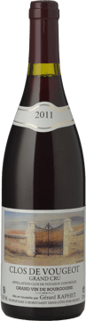 GERARD RAPHET, Clos de Vougeot 2011 Bottle image number 0