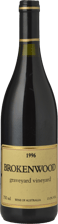 BROKENWOOD WINES Graveyard Vineyard Shiraz, Hunter Valley 1996 Bottle