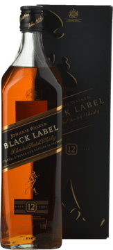 JOHNNIE WALKER Black Label 12 years 40% ABV , Scotland NV One Litre Bottle image number 0