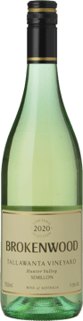BROKENWOOD WINES Tallawanta Vineyard Semillon, Hunter Valley 2020 Bottle image number 0