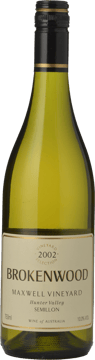 BROKENWOOD WINES Maxwell Vineyard Semillon, Hunter Valley 2002 Bottle image number 0
