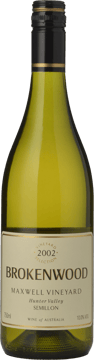 BROKENWOOD WINES Maxwell Vineyard Semillon, Hunter Valley 2002 Bottle image number 0