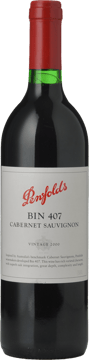 PENFOLDS Bin 407 Cabernet Sauvignon, South Australia 2000 Bottle image number 0