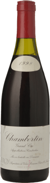 DOMAINE LEROY, Chambertin 1998 Bottle image number 0
