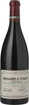 DOMAINE DE LA ROMANEE-CONTI Marey Monge, Romanee-St-Vivant 2005 Bottle image number 0