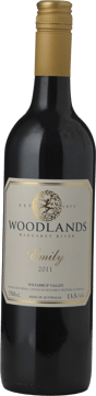 WOODLANDS Emily Special Reserve Cabernet Blend, Margaret River 2011 Bottle image number 0