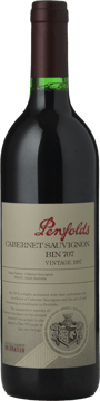 PENFOLDS Bin 707 Cabernet Sauvignon, South Australia 1997 Bottle image number 0