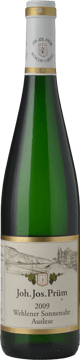 JOH. JOS. PRUM Wehlener Sonnenuhr Riesling-Auslese, Mosel-Saar-Ruwer 2009 Bottle image number 0