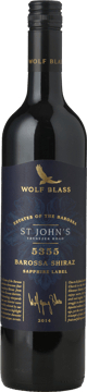 WOLF BLASS WINES Sapphire Label 5355 S John's Ebenezer Road Shiraz, Barossa Valley 2014 Bottle image number 0