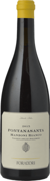FORADORI Fontanasanta Manzoni Bianco, Vigneti Delle Dolomiti IGT 2015 Bottle image number 0