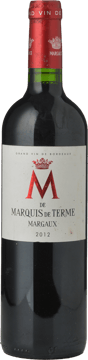 CHATEAU MARQUIS DE TERME 4me cru classe, Margaux 2012 Bottle image number 0