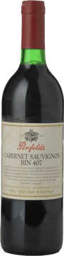 PENFOLDS Bin 407 Cabernet Sauvignon, South Australia 1996 Bottle image number 0