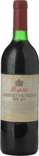 PENFOLDS Bin 407 Cabernet Sauvignon, South Australia 1996 Bottle