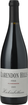 CLARENDON HILLS Hickinbotham Vineyard Syrah, McLaren Vale 2009 Bottle image number 0