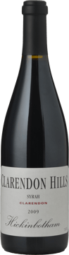 CLARENDON HILLS Hickinbotham Vineyard Syrah, McLaren Vale 2009 Bottle image number 0