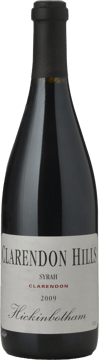 CLARENDON HILLS Hickinbotham Vineyard Syrah, McLaren Vale 2009 Bottle image number 0